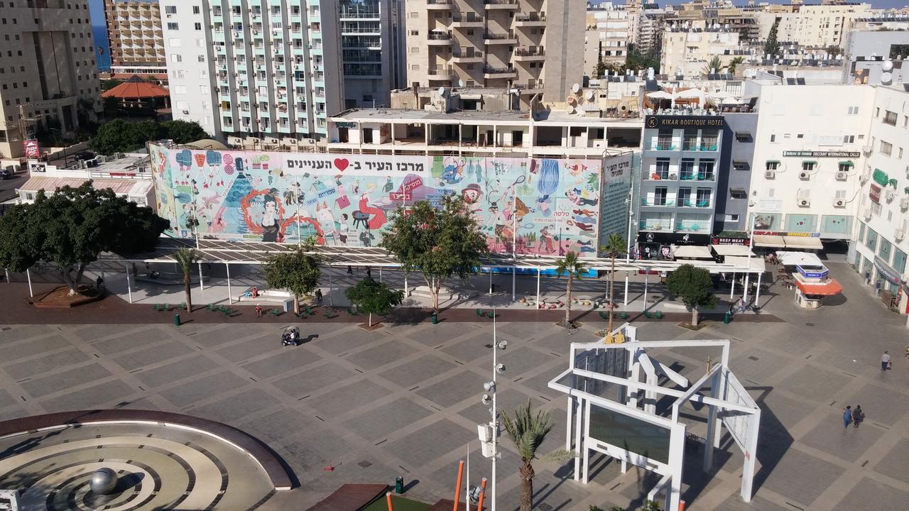 Kikar Boutique Hotel Netanja Exterior foto