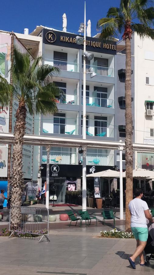 Kikar Boutique Hotel Netanja Exterior foto